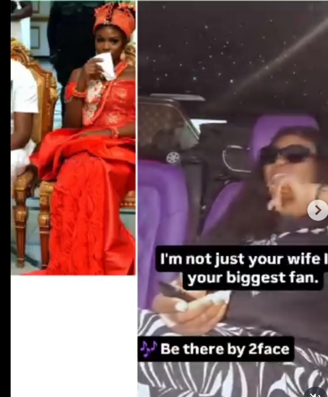I’m not just his wife, I’m his biggest fan” — Natasha Osawaru Idibia gushes as she sings 2Baba’s songs word for word