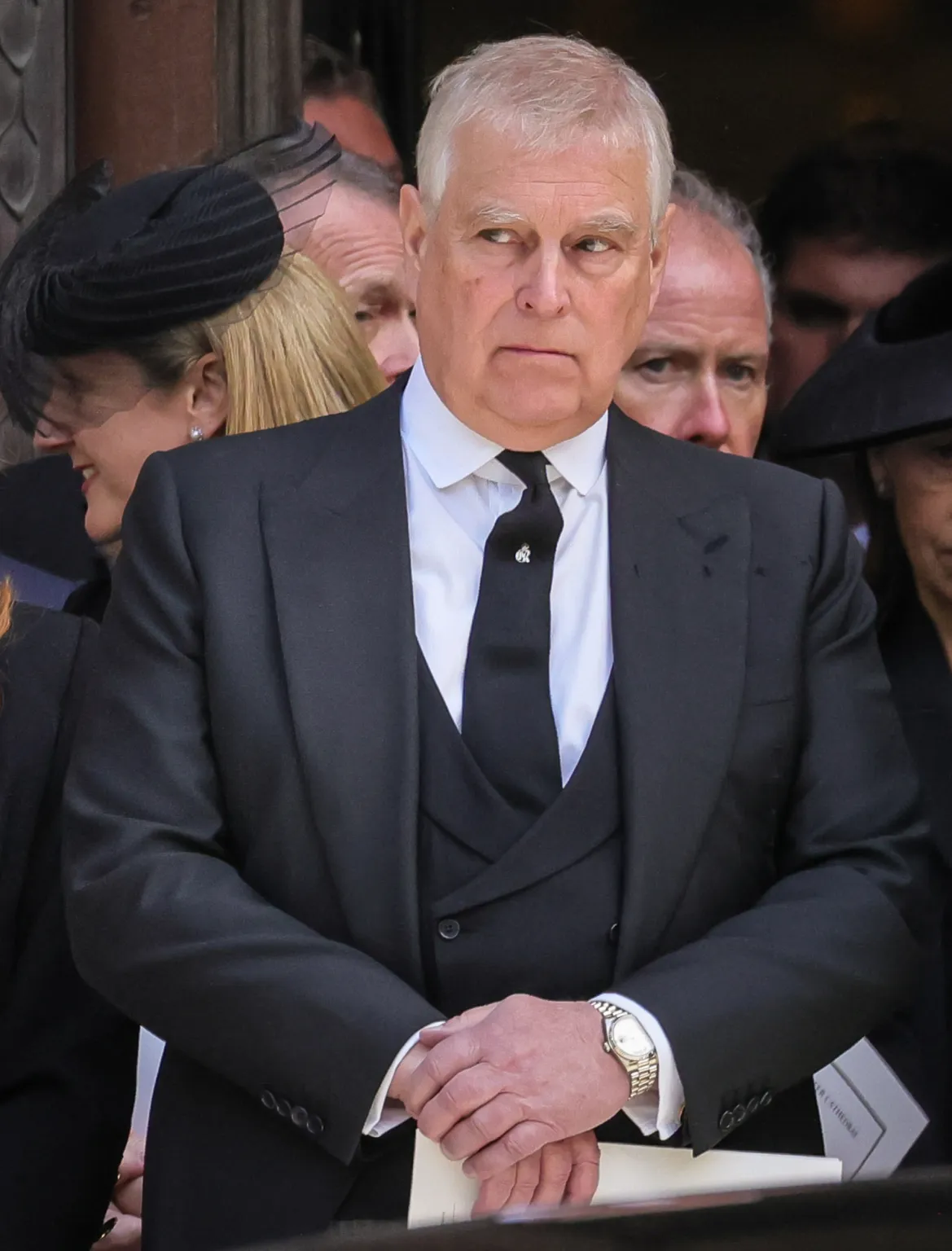 Prince Andrew’s coat of arms banner removed at Windsor Castle in ‘hugely symbolic’ moment