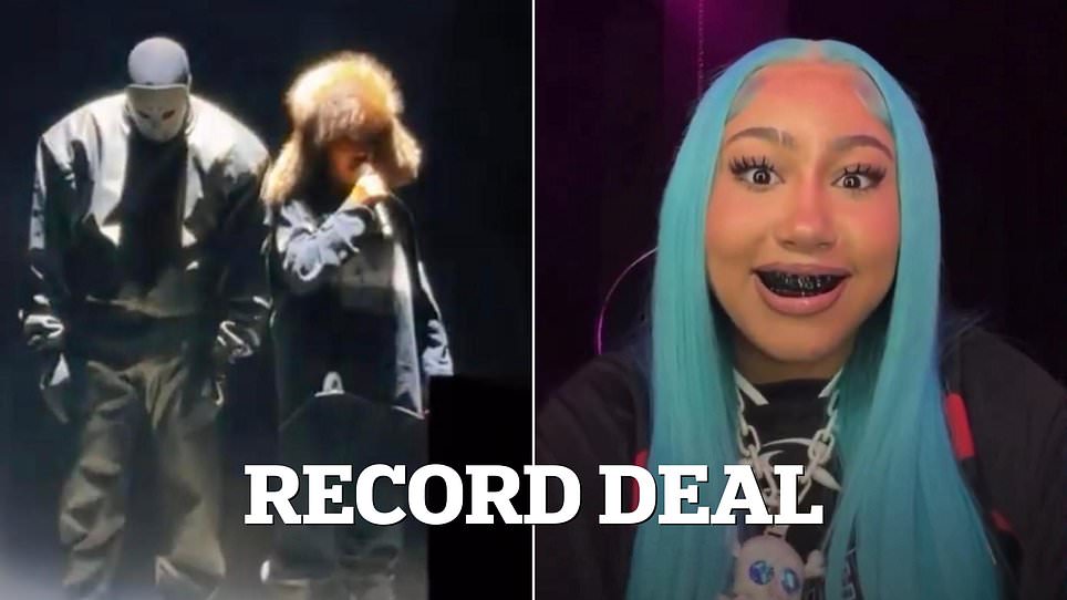 Kanye West’s daughter, North West follows im his footsteps as she signs record deal with Gamma