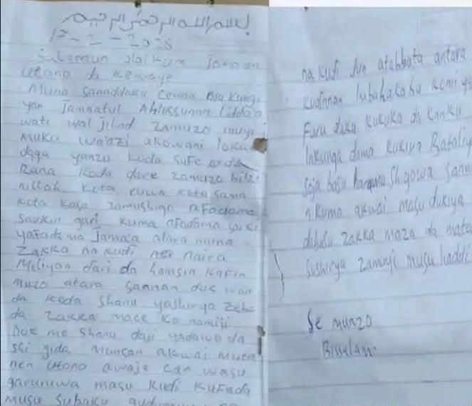 Even if you call soldiers, they cannot stop us” – Tension grips Kebbi community as terrorists issue threat letter, demand N100m