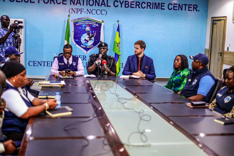 Seven suspects arrested as Nigerian Police and UK NCA bust international financial scam centre in Delta