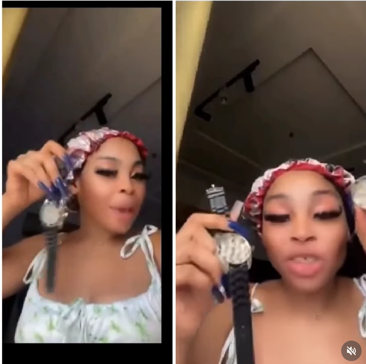 I thought I had met a big boy” — Lady cries out after discovering wristwatch given to her at club was fake