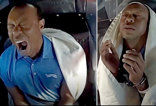 Cops release shocking first bodycam footage of Golf legend Tiger Woods being arrested after DUI