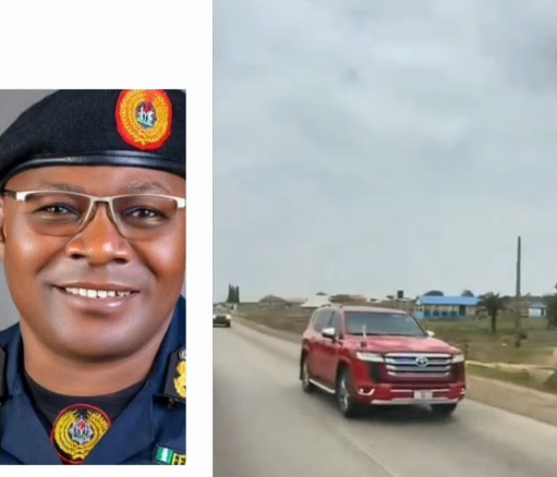 Nigerians react to trending video of Nigeria’s Fire Service boss’s convoy