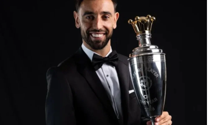 Man Utd’s Bruno Fernandes crowned PFA Player of the Year