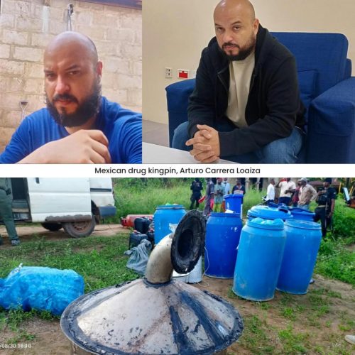 NDLEA dismantles another industrial-scale meth lab, arrests fleeing Mexican kingpin