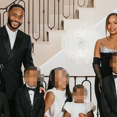 Chelsea star, Raheem Sterling confronted masked burglary gang with a kitchen knife to protect his young children during terrifying break-in