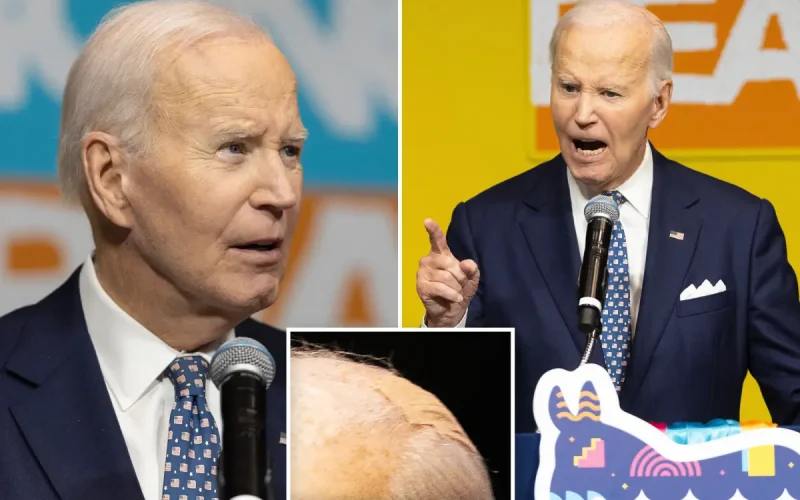 My son should’ve been the President, not me’ – Joe Biden says while sporting bandage on head
