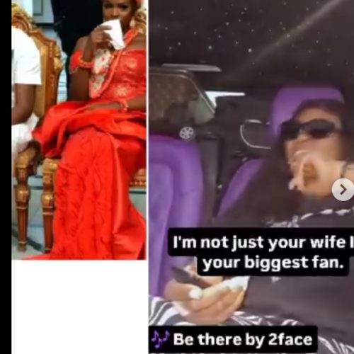 I’m not just his wife, I’m his biggest fan” — Natasha Osawaru Idibia gushes as she sings 2Baba’s songs word for word