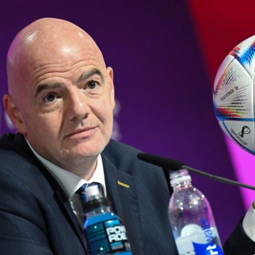 UEFA threatens legal action against FIFA President Infantino following collapse of a controversial plan to sell the FIFA’ World cup