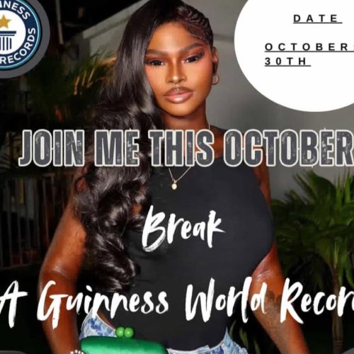 Guinness World Record reacts as Nigerian content creator reveals plans to set record by sleeping with 100 men in one day