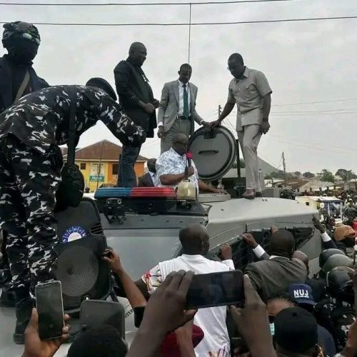 Governor Mutfwang defends staying in an armoured vehicle to speak to Jos residents after Palm Sunday attack that claimed 28 lives