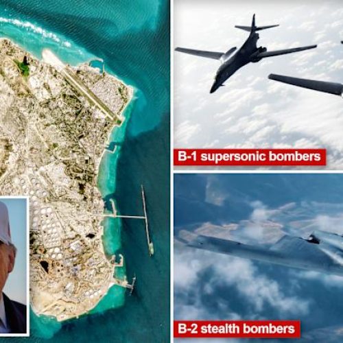 Military targets on Iran’s key oil export island ‘totally obliterated’, President Trump says