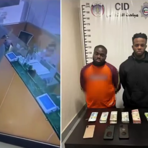 Two Nigerians sentenced to 7 years imprisonment for armed robbery in Kuwait