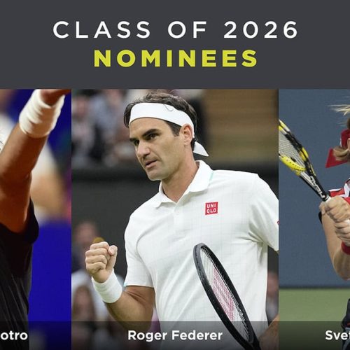 Roger Federer, Del Potro lead nominees for 2026 Tennis Hall of Fame Class