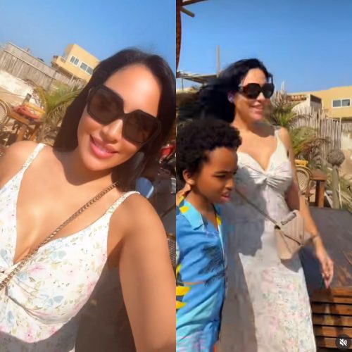 Too busy building my peace” Ned Nwoko’s Moroccan wife, Laila Charani, writes alongside vacation video as her husband and his youngest wife call each other out