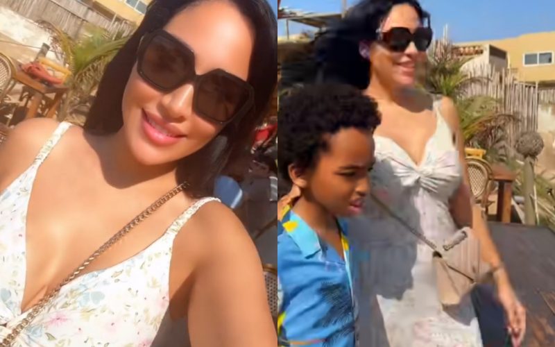 Too busy building my peace” Ned Nwoko’s Moroccan wife, Laila Charani, writes alongside vacation video as her husband and his youngest wife call each other out