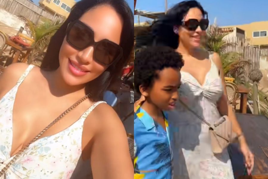Too busy building my peace” Ned Nwoko’s Moroccan wife, Laila Charani, writes alongside vacation video as her husband and his youngest wife call each other out