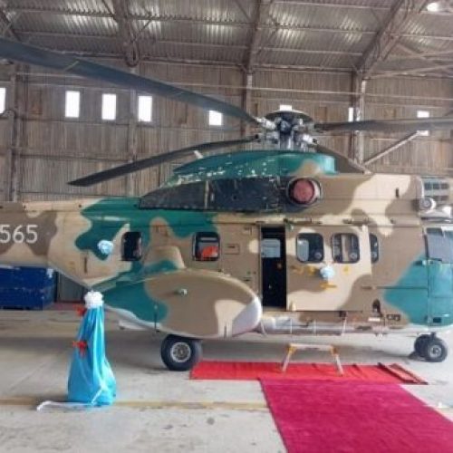 NAF reactivates Super Puma Helicopter after 3 years