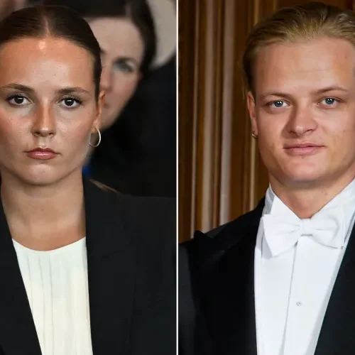 Norway’s future queen, 21, breaks silence as her half brother, 28, faces 32 charges including for r@pe