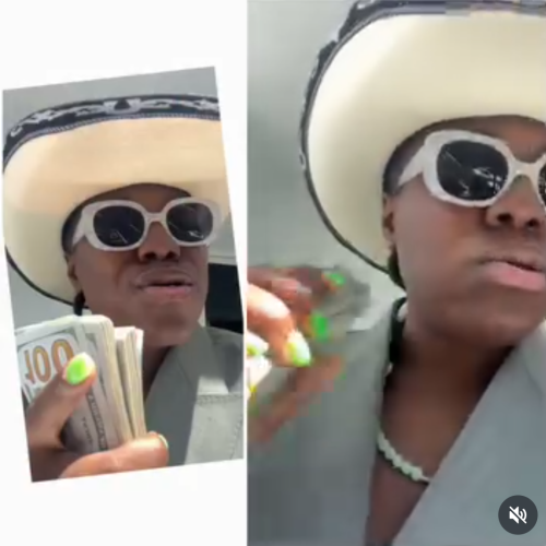 Singer Teni jokes about spraying Davido dollars at his Miami wedding