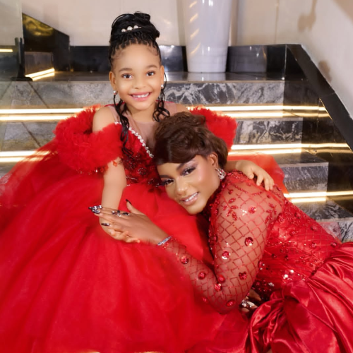 Actress Queen Nwokoye celebrates her daughter’s birthday with sweet message