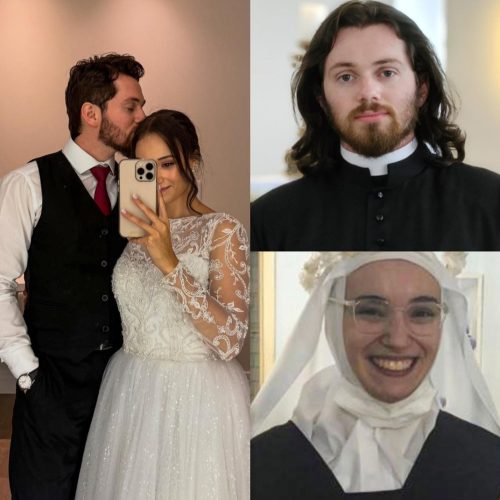 Former nun marries Catholic seminarian in secret after they fell in love while praying together