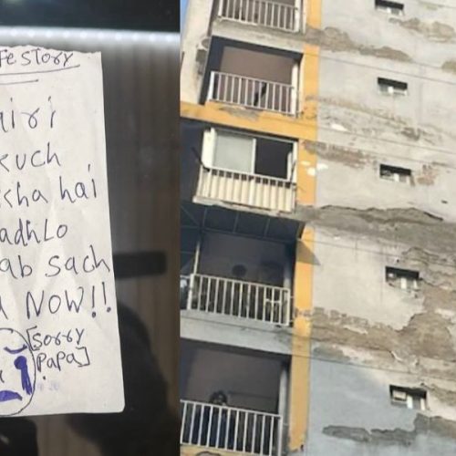 Mummy, Papa, sorry” su!cide note found after three minor sisters jumped to de@th in Ghaziabad