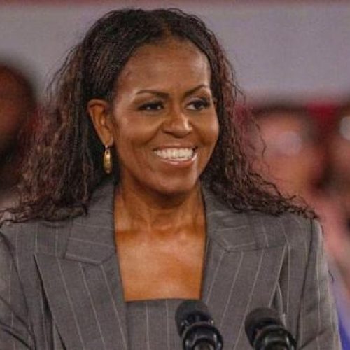 “If it’s still early, don’t rush to move in with him” — Michelle Obama advises women