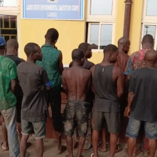 Lagos state government arrests 46 persons for open defecation