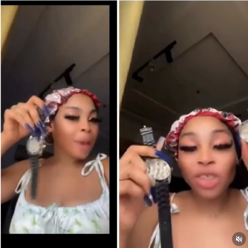 I thought I had met a big boy” — Lady cries out after discovering wristwatch given to her at club was fake