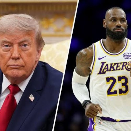 President Trump accuses NBA star LeBron James of being racist