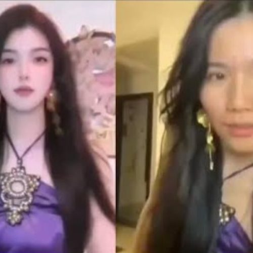 Chinese female streamer loses 140,000 followers after beauty filter came off during livestream to reveal real face