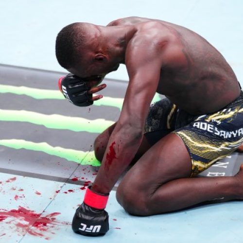 Israel Adesanya suffers fourth consecutive defeat after getting knockout by Joe Pyfer in round two of their UFC fight