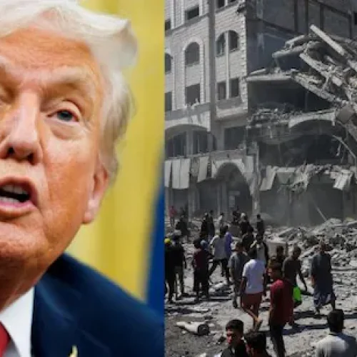 Donald Trump says he might visit Gaza soon