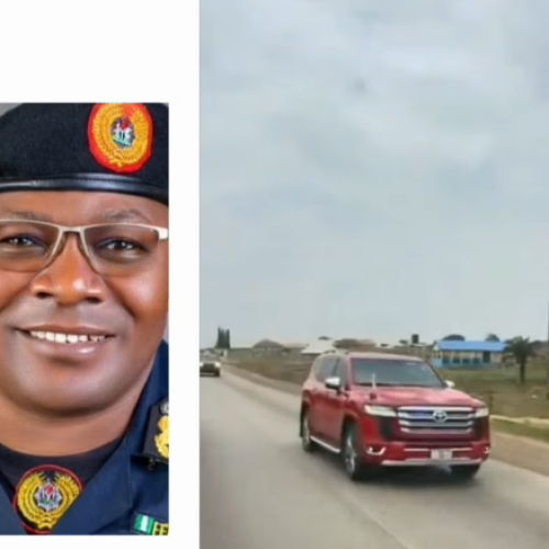 Nigerians react to trending video of Nigeria’s Fire Service boss’s convoy