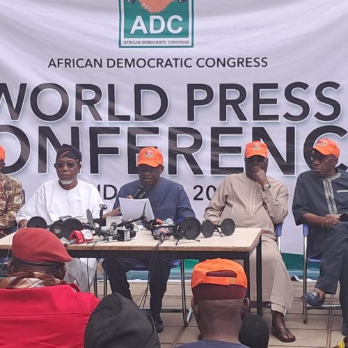 ADC demands INEC chairman’s sack, alleges plot to make Tinubu only presidential candidate in 2027