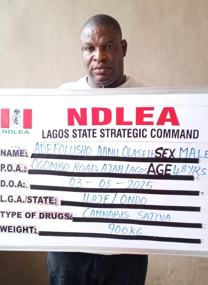 Wanted General Overseer arrested in Lagos for cross-border drug trafficking