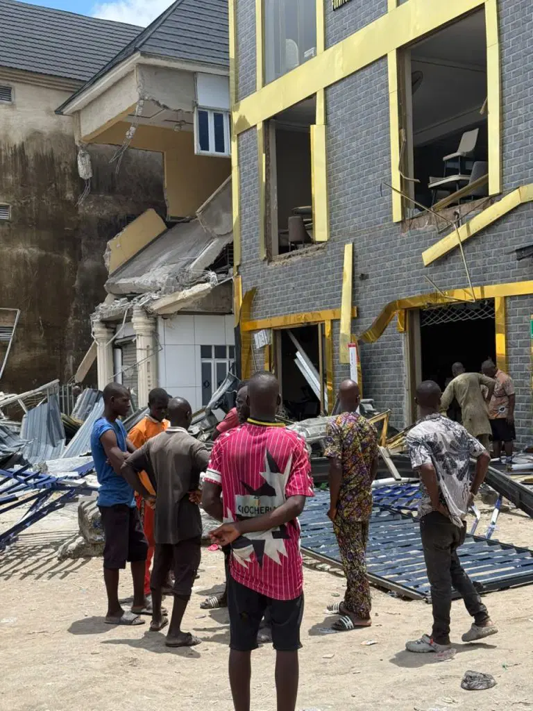 Lagos govt demolishes over 19 buildings at Trade fair Plaza