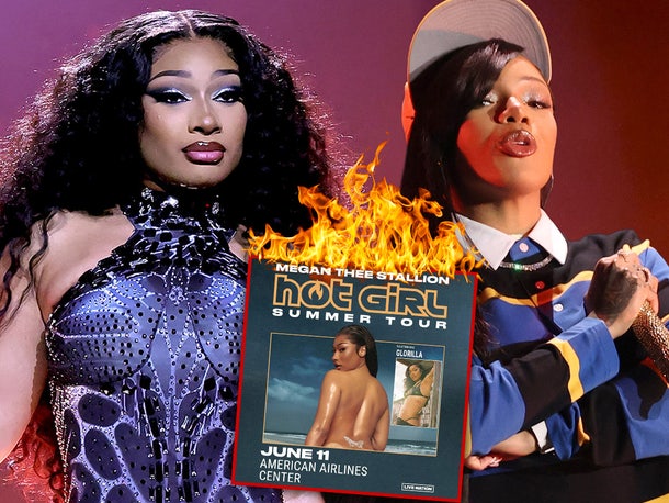 Rappers GloRilla and Megan Thee Stallion stir beef rumors after their stylists clash