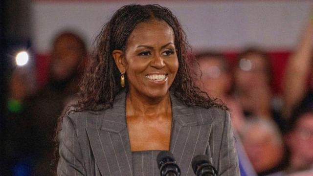 “If it’s still early, don’t rush to move in with him” — Michelle Obama advises women