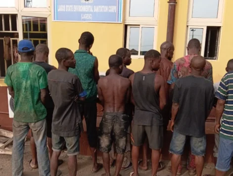 Lagos state government arrests 46 persons for open defecation