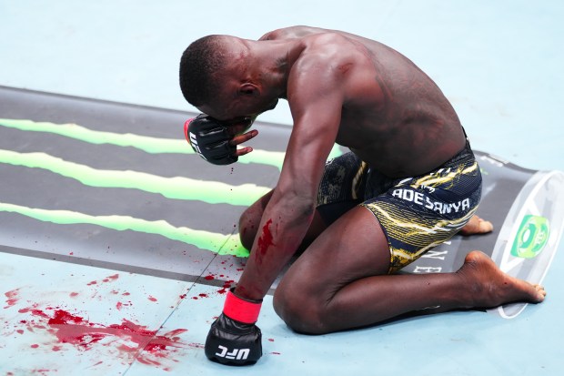 Israel Adesanya suffers fourth consecutive defeat after getting knockout by Joe Pyfer in round two of their UFC fight