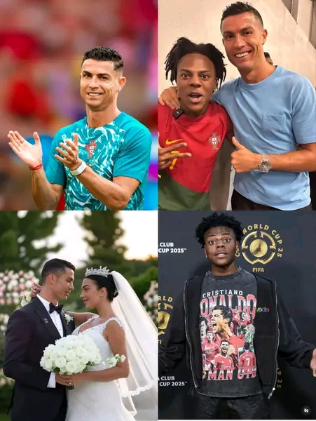 Ishowspeed is invited for cristiano Ronaldo’s upcoming weeding