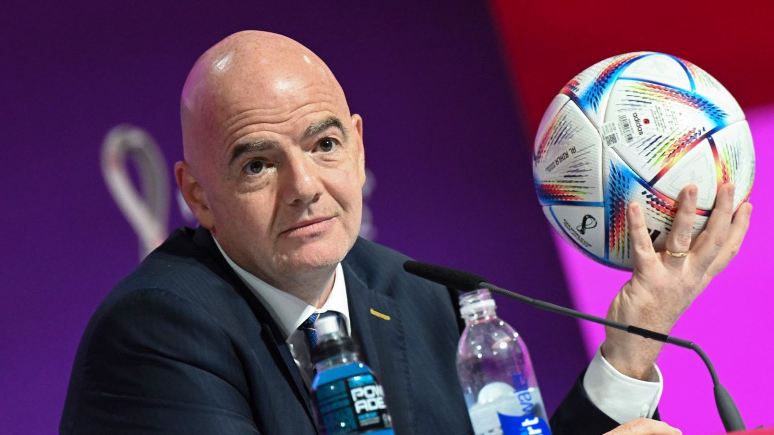 UEFA threatens legal action against FIFA President Infantino following collapse of a controversial plan to sell the FIFA’ World cup