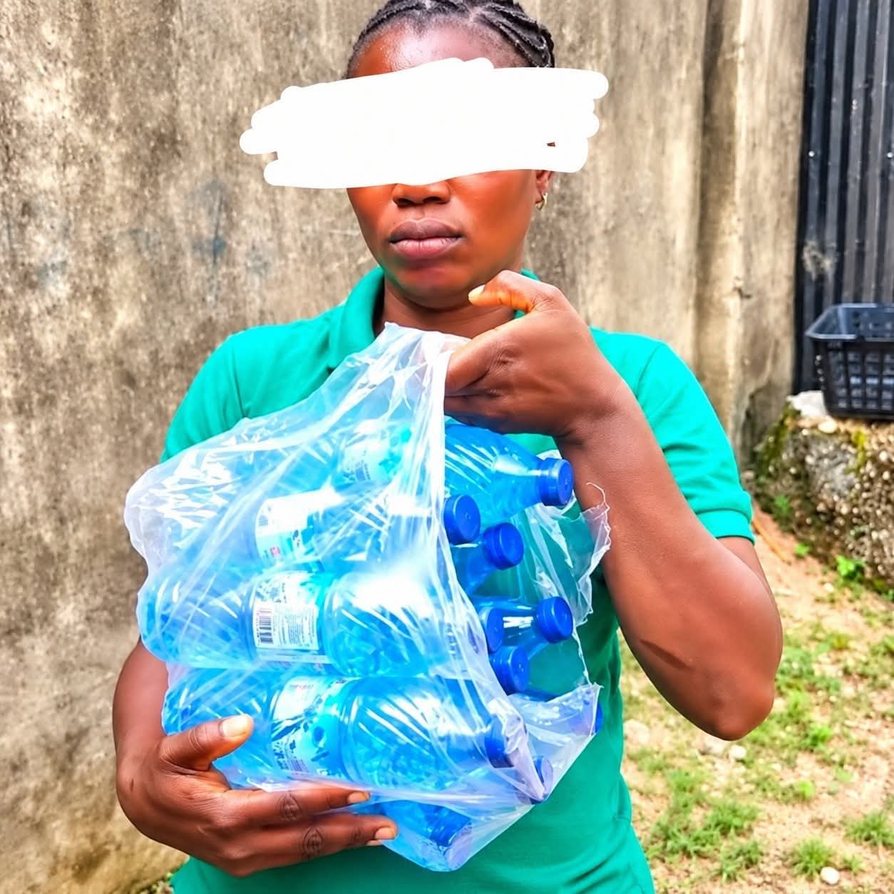 Woman intercepted while attempting to smuggle alcohol disguised as bottled water to inmate in Ogun prison